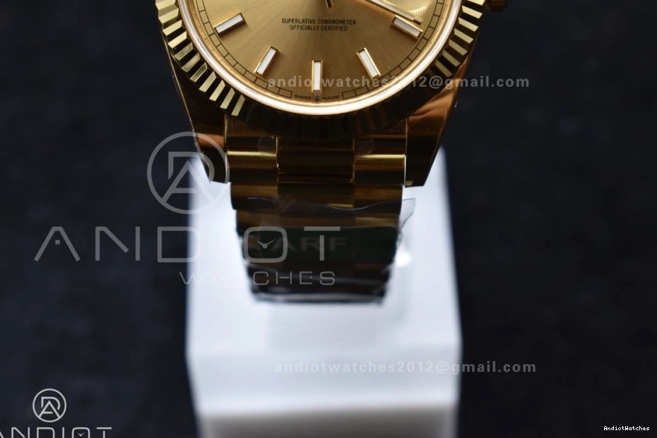 Stick 1:1 Gold Dial Day ARF Best 668 President VR3255 YG On (Gain Weight) Date 228238 Resilient 40 Bracelet Edition 0130